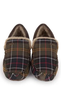 Mens Barbour Monty Slipper -Bruar Heritage Sales Store TA00185RECYCLEDCLASSICTARTAN 3