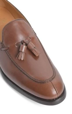 Men's Rim Tassel Loafer -Bruar Heritage Sales Store TA00652TANLTHR 2