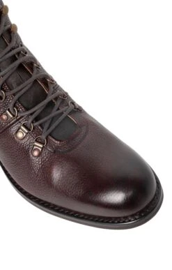 Men’s Ingleborough Grain Boot -Bruar Heritage Sales Store TA00711BURGUNDY 2