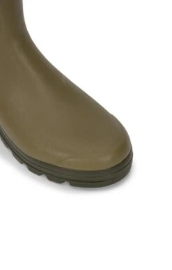 Mens Full Zip Leather Lined Wide Calf Welly -Bruar Heritage Sales Store TA05151GREEN 4