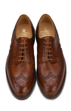 Crockett & Jones Pembroke Shoe -Bruar Heritage Sales Store TA05166TAN 4