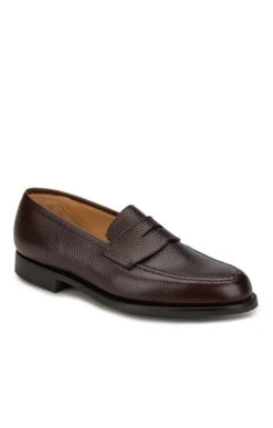 Mens Crockett And Jones Boston Leather Loafer