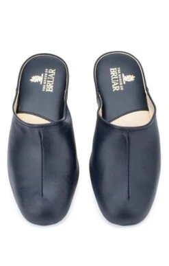 Bruar Leather Mule -Bruar Heritage Sales Store TA05232NAVY 4