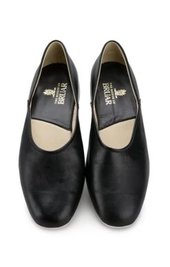 Bruar Leather Slipper -Bruar Heritage Sales Store TA05233BLACK 4