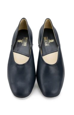 Bruar Leather Slipper -Bruar Heritage Sales Store TA05233NAVY 4