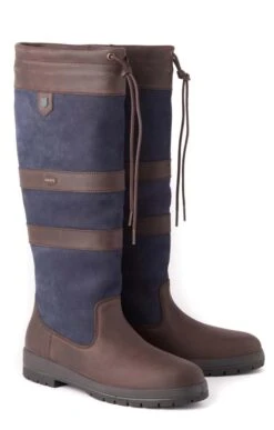 Dubarry Galway Long Boot -Bruar Heritage Sales Store TA05294NAVYBROWN 4 1