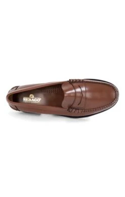 Men's Sebago Classic Penny Loafer -Bruar Heritage Sales Store TA11006BROWN 1