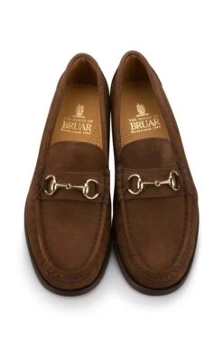 Bruar Snaffle Loafer -Bruar Heritage Sales Store TA13414MIDBROWNSUEDE 4