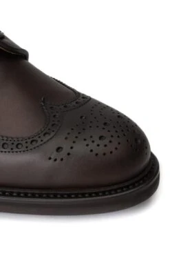 Waxy Brogue Shoe -Bruar Heritage Sales Store TA13451DKBROWN 5