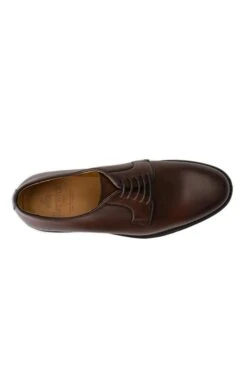 Waxy Plain Shoe -Bruar Heritage Sales Store TA13452DKBROWN 2