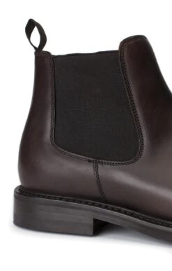 Waxy Chelsea Boot -Bruar Heritage Sales Store TA13453DKBROWN 4