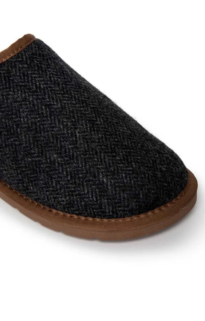 Men’s Shetland Tweed Mule Slippers 2 Men’s Shetland Tweed Mule Slippers - Image 2