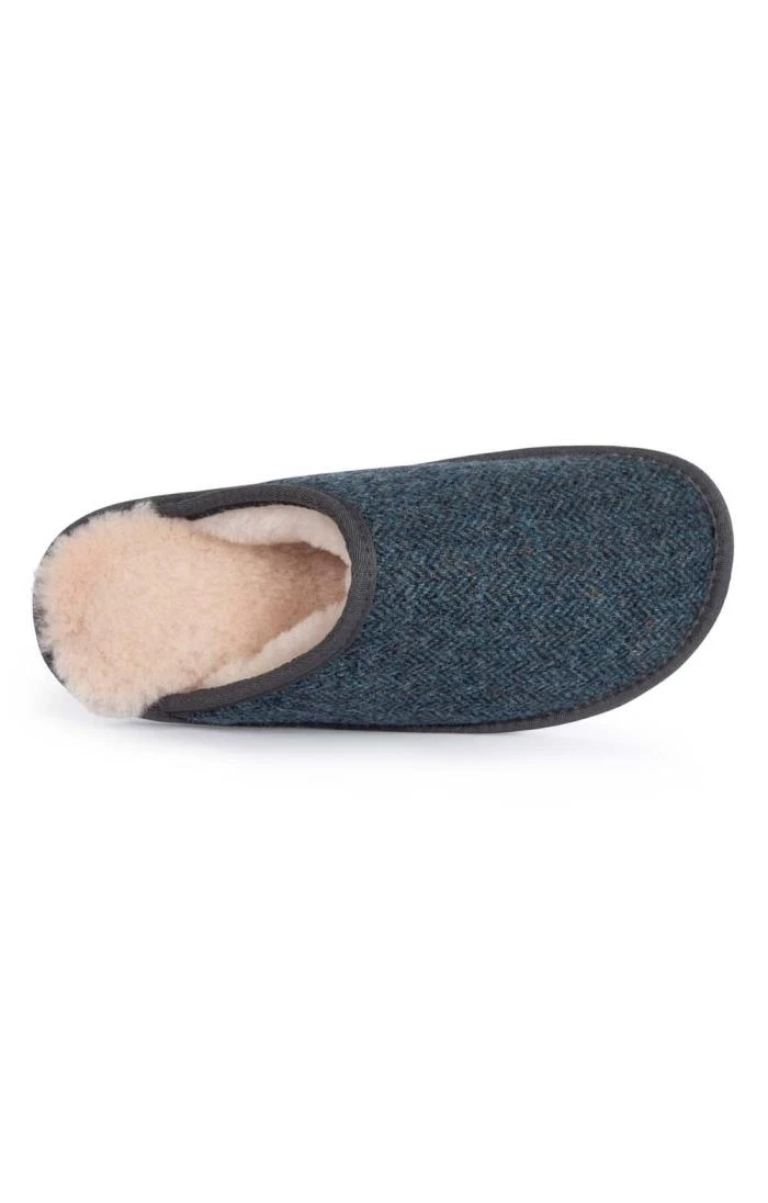 Men’s Shetland Tweed Mule Slippers 6 Men’s Shetland Tweed Mule Slippers - Image 6
