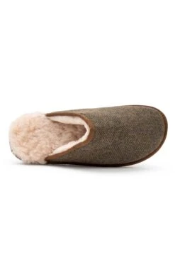 Men’s Shetland Tweed Mule Slippers 21 Men’s Shetland Tweed Mule Slippers -Bruar Heritage Sales Store TA16075LOVATHBONE 2