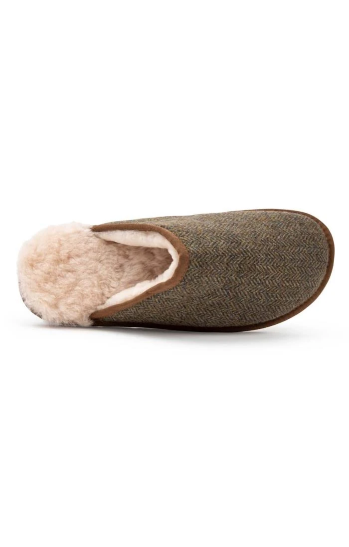 Men’s Shetland Tweed Mule Slippers 10 Men’s Shetland Tweed Mule Slippers - Image 10