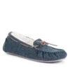 Men’s Shetland Tweed Moccasin Slippers