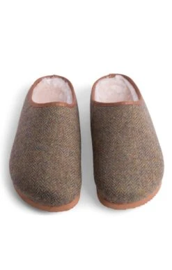 Men's Tweed Clog -Bruar Heritage Sales Store TA16085LOVATHBONE 4