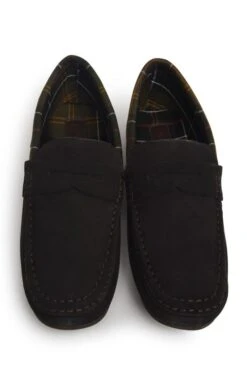 Men's Barbour Porterfield Slippers -Bruar Heritage Sales Store TA21412BROWN 4