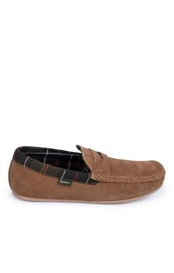 Men's Barbour Porterfield Slippers -Bruar Heritage Sales Store TA21412DKSAND 1