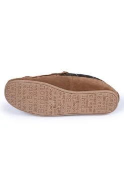 Men's Barbour Porterfield Slippers -Bruar Heritage Sales Store TA21412DKSAND 3