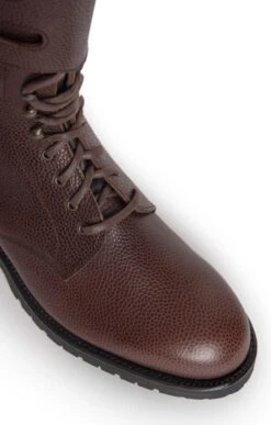 Mens's 3/4 Leather Buckle Boot 10 Mens's 3/4 Leather Buckle Boot -Bruar Heritage Sales Store TA21552DKBROWN 3