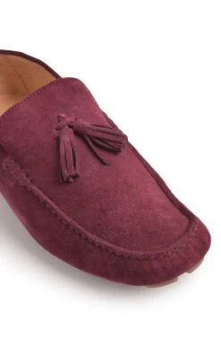 Men's Suede Driving Shoe -Bruar Heritage Sales Store TA23230PURPLE 2