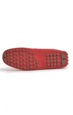 Men's Suede Driving Shoe -Bruar Heritage Sales Store TA23230RED 3