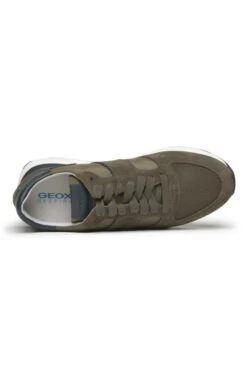 Men’s Geox Two Tone Suede Sneaker -Bruar Heritage Sales Store TA23631MILITARY 1