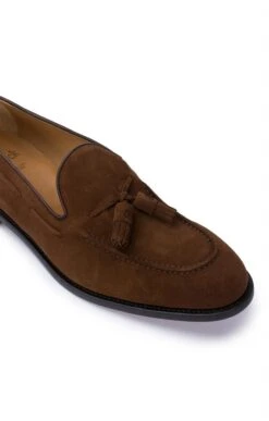 Suede Tassel Loafer -Bruar Heritage Sales Store TA23740COGNAC 3