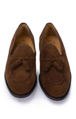 Suede Tassel Loafer -Bruar Heritage Sales Store TA23740COGNAC 4
