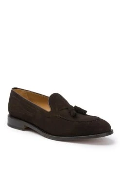 Suede Tassel Loafer
