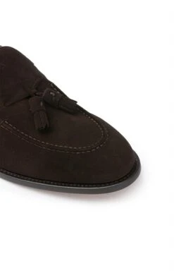 Suede Tassel Loafer -Bruar Heritage Sales Store TA23740DKBROWN 1 1