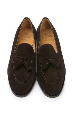 Suede Tassel Loafer -Bruar Heritage Sales Store TA23740DKBROWN 4 1