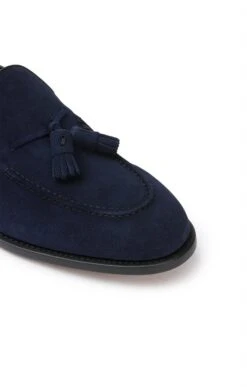 Suede Tassel Loafer -Bruar Heritage Sales Store TA23740NAVY 1