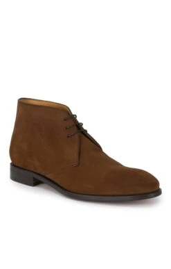 Men's Suede Lace-Up Ankle Boot
