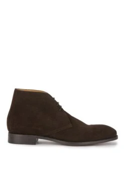 Men's Suede Lace-Up Ankle Boot -Bruar Heritage Sales Store TA23743DKBROWN 1