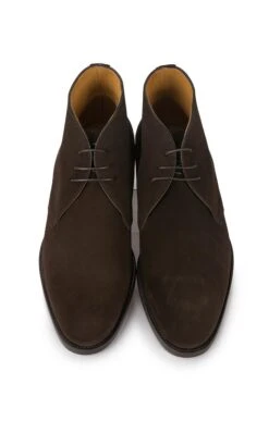 Men's Suede Lace-Up Ankle Boot -Bruar Heritage Sales Store TA23743DKBROWN 4