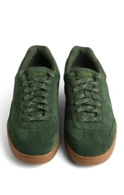 Men's Clarks Craft Rally Trainer -Bruar Heritage Sales Store TA23801DARKGREENSUEDE 4