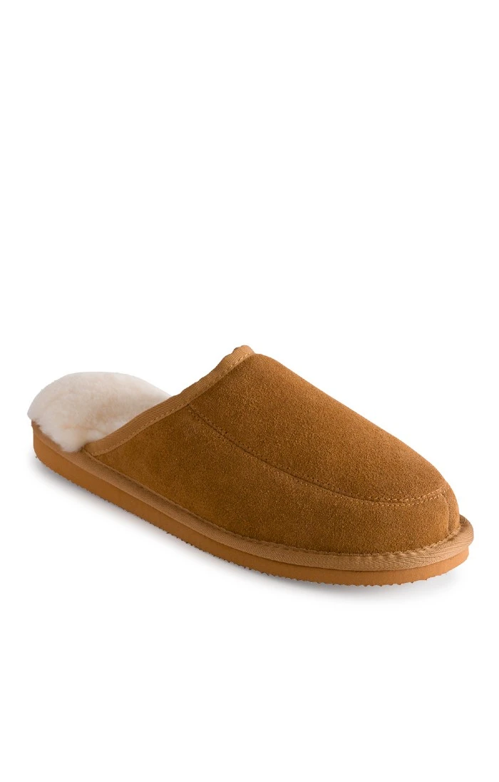 Men’s Sheepskin Outdoor Mule Slippers 1 Men’s Sheepskin Outdoor Mule Slippers