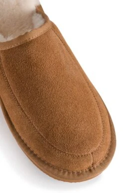 Men’s Sheepskin Outdoor Mule Slippers 7 Men’s Sheepskin Outdoor Mule Slippers -Bruar Heritage Sales Store TA27057CHESTNUTTAN 2