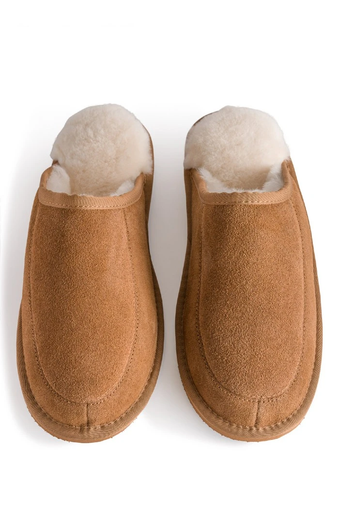 Men’s Sheepskin Outdoor Mule Slippers 5 Men’s Sheepskin Outdoor Mule Slippers - Image 5