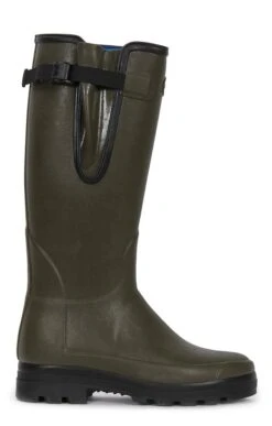 Mens Gusset Neoprene Lined Welly -Bruar Heritage Sales Store TA51551OLIVE 1