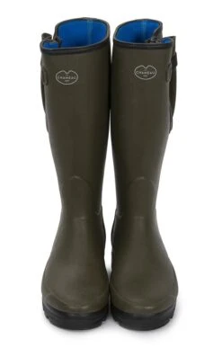Mens Gusset Neoprene Lined Welly -Bruar Heritage Sales Store TA51551OLIVE 4