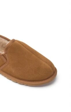 Men's Sheepskin High Slipper -Bruar Heritage Sales Store TA91091CHESTNUTTAN 3