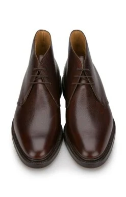 Mens Crockett And Jones Brecon Leather Boot -Bruar Heritage Sales Store TA99234DKBROWN 4