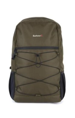 Barbour Arwin Canvas Explorer Backpack -Bruar Heritage Sales Store TB22018OLIVEBLACK 3