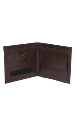 Men’s Double Compartment/Coin Wallet -Bruar Heritage Sales Store TB22322COGNAC 2