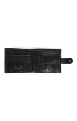 Men’s Tab Double Compartment Wallet -Bruar Heritage Sales Store TB22323BLACK 2