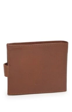 Men’s Tab Double Compartment Wallet -Bruar Heritage Sales Store TB22323TAN 1