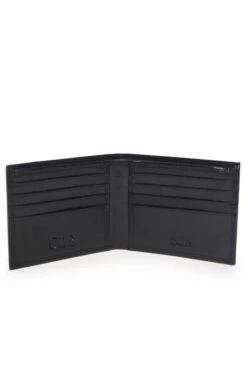 Men’s Double Compartment Wallet -Bruar Heritage Sales Store TB22324BLACK 2